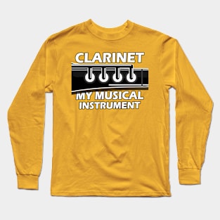 Clarinet my musical instrument Long Sleeve T-Shirt